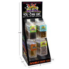 Lil Bugz Display - crickets mealworms ants scorpion