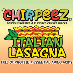 Chirpeez Edible Crickets - Italian Lasagna