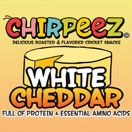 Chirpeez Edible Crickets - White Cheddar
