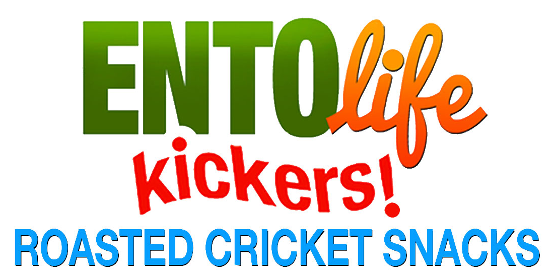 Mini-Kickers Flavored Cricket Snacks Logo