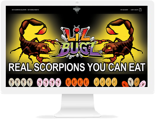 Scorpion Pops Suckers